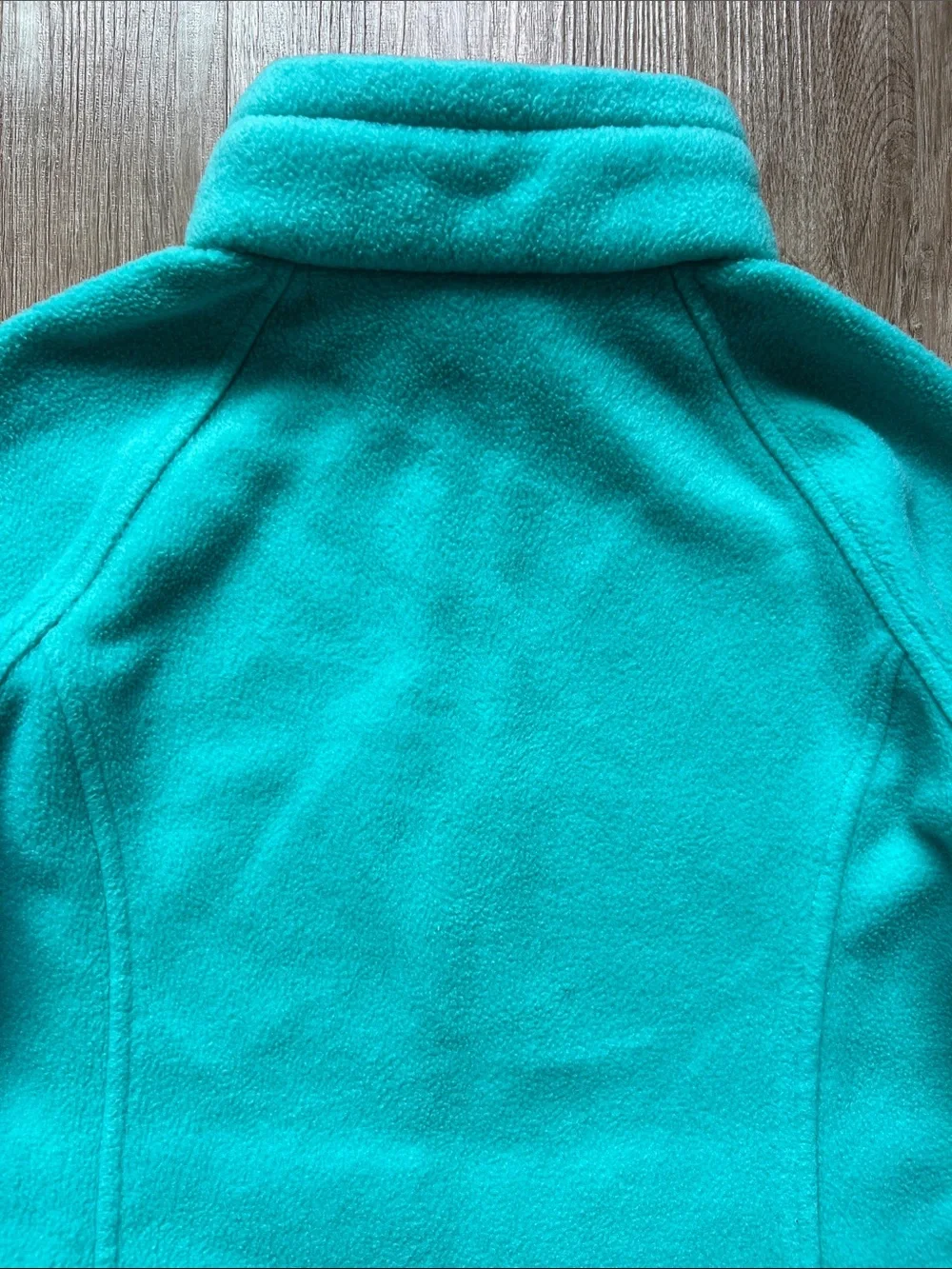Columbia Girls Green Full-Zip Fleece Sweater Size Medium (10/12) - Picture 10 of 13